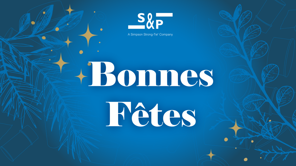 Bonnes fêtes